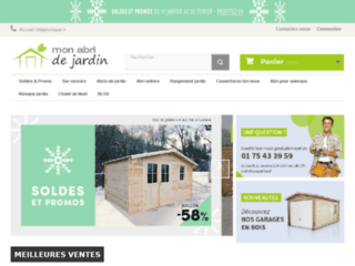 mon-abri-de-jardin.com website preview