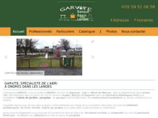 garvite.fr website preview