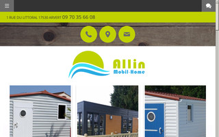 allin-mobilhomes.com website preview