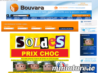 bouvara.fr website preview