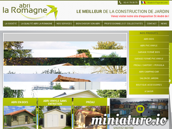 abrilaromagne.fr website preview