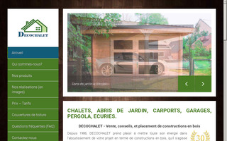 decochalet.be website preview