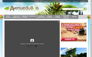 avenue-du-bois.fr website preview