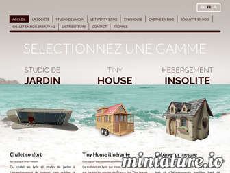 chalet-quadrapol.fr website preview