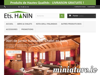 jardinetchalet.com website preview