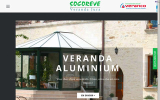 veranda-jura.fr website preview
