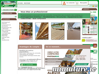 piveteauboispro.com website preview