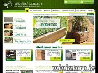 bois-direct-usine.com website preview