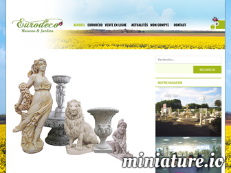 eurodeco-maisonsjardins.fr website preview