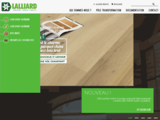 lalliard.fr website preview