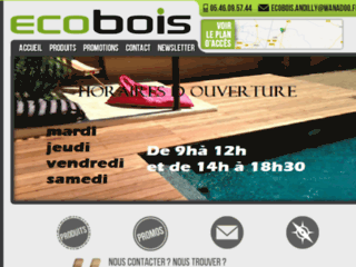 ecobois-andilly.com website preview