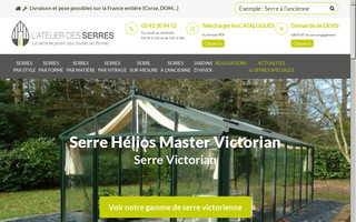 latelier-des-serres.com website preview