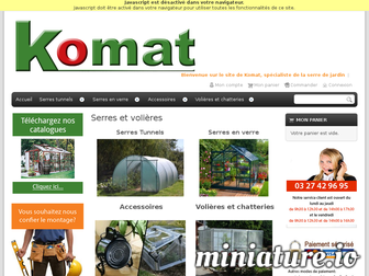 serres-de-jardin-komat.fr website preview
