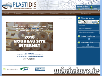 plastidis.com website preview