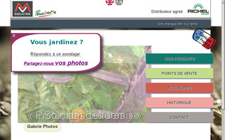 mvindustrie.fr website preview