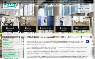 steni.fr website preview