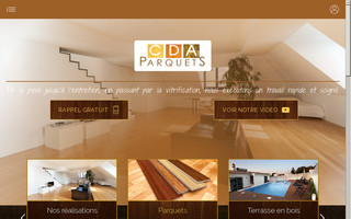 cda-parquets.com website preview