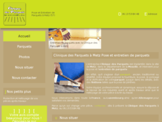 cliniquedesparquets-metz.fr website preview