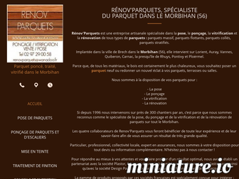 renovparquet.fr website preview