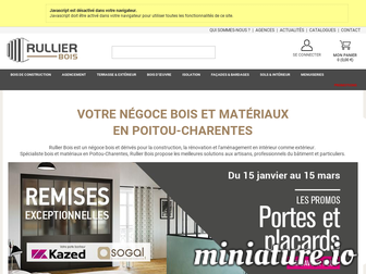 rullier.fr website preview