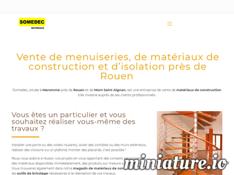 somedec-materiaux.fr website preview