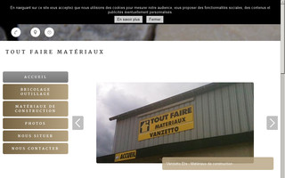 vanzetto-materiaux-de-construction.fr website preview