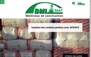 bmlmateriaux.fr website preview