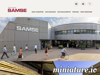 groupe-samse.fr website preview