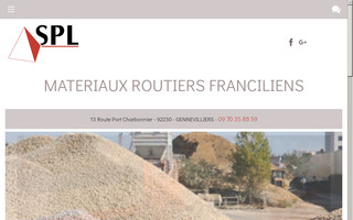 spl-granulat.fr website preview
