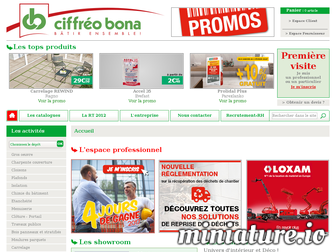 ciffreobona.fr website preview