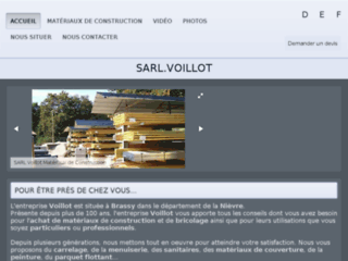 voillot-materiaux.com website preview