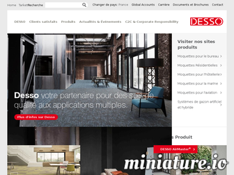 desso.fr website preview