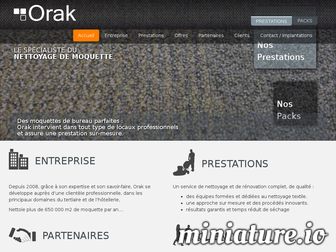 orak.fr website preview