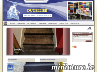 ducellierrevetementsol.fr website preview