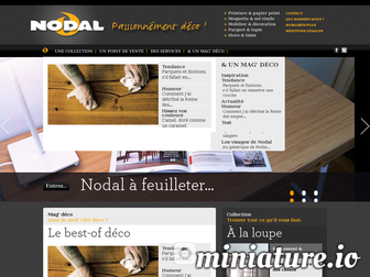 nodal-creations.fr website preview