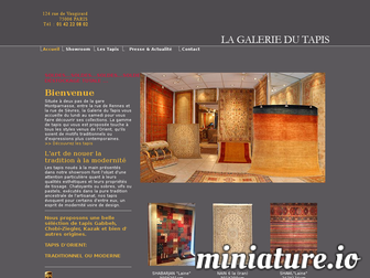 lagaleriedutapis.com website preview