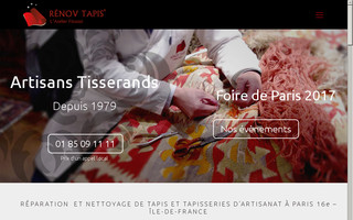 renovtapis-nettoyage-paris16.fr website preview