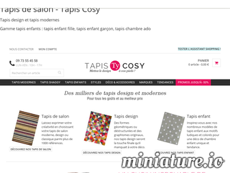 tapis-cosy.fr website preview