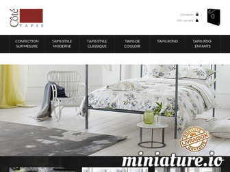 cote-tapis.com website preview