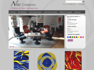 tapis-neecreations.com website preview