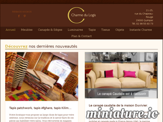 charmedulogis.fr website preview