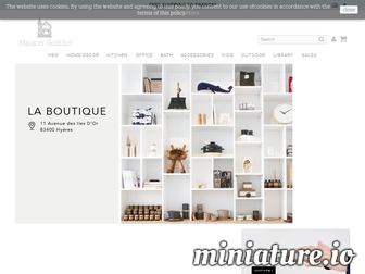 maisongodillot.com website preview