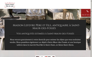 maison-lefevre-cebate-antiquites.fr website preview