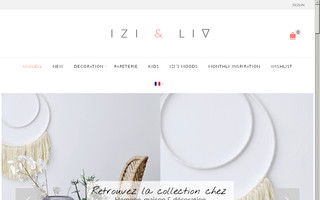 iziandliv.com website preview