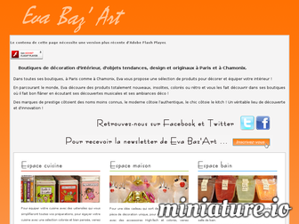 evabazart.fr website preview