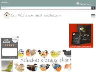 lamaisondesoiseaux.com website preview