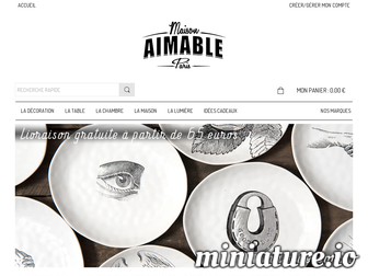 maison-aimable.com website preview