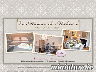 lamaisondemalaure.com website preview