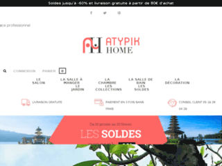 atypik-home.com website preview