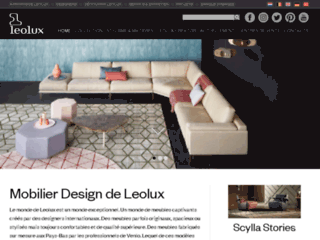 leolux.fr website preview